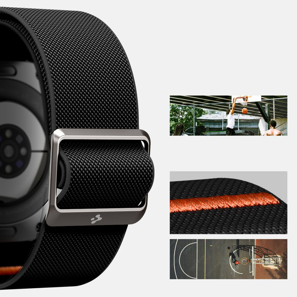 Pasek Spigen Lite Fit do Galaxy Watch Ultra (47 mm), czarny